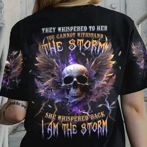I AM THE STORM SKULL WINGS ALL OVER PRINT - TLTM0802233