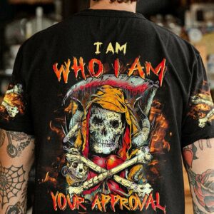 I AM WHO I AM SKULL ALL OVER PRINT - YHHN1603231