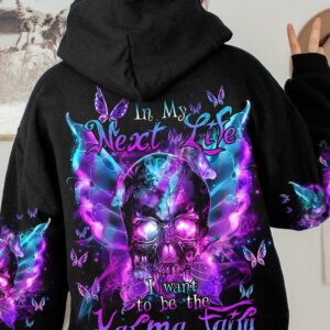 KARMA FAIRY SKULL BUTTERFLY ALL OVER PRINT - TLNO2312222