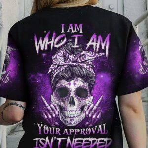 I AM WHO I AM SKULL ALL OVER PRINT - YHLN0704233