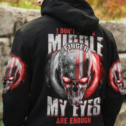 I DON'T NEED A M SKULL METAL SKULL ALL OVER PRINT - TLTM2811222