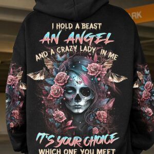 I HOLD A BEAST AN ANGEL ALL OVER PRINT - YHHN0103232
