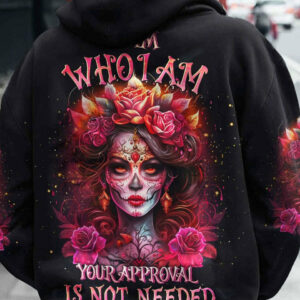 I AM WHO I AM SKULL ALL OVER PRINT - YHDU1204234