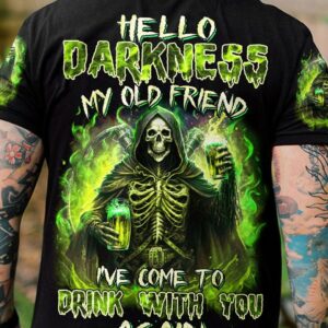 DRINK WITH YOU AGAIN REAPER GREEN ALL OVER PRINT - TLNZ2604233