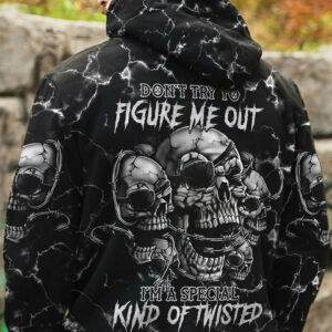 DON'T TRY TO FIGURE ME OUT MAD SKULL ALL OVER PRINT - TLTM1512223