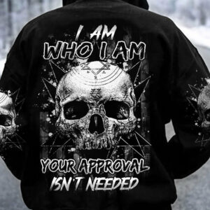 I AM WHO I AM SKULL ALL OVER PRINT - YHHN1912221