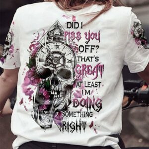 DID I PISS YOU OFF FLOWER SKULL ALL OVER PRINT - TLTW2112223