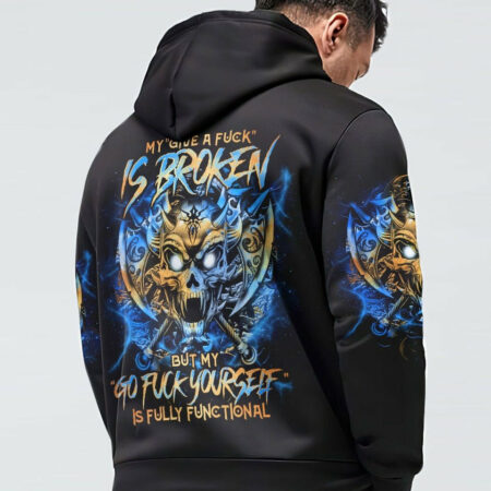MY GIVE A F AXE SKULL ALL OVER PRINT - TLNO1104234
