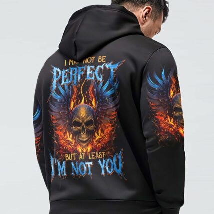 AT LEAST I'M NOT YOU FIRE SKULL WINGS ALL OVER PRINT - TLTM1102233