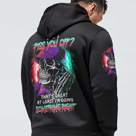 DID I PISS YOU OFF SKULL HAT ALL OVER PRINT - TLTM0911223