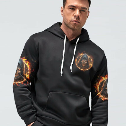 I CAN'T GO TO HELL REAPER CIRCLE FIRE ALL OVER PRINT - TLNZ1004233