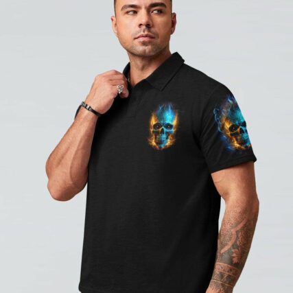 DEATH SMILED AT ME SKULL ALL OVER PRINT - TLTR2104232
