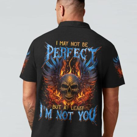 AT LEAST I'M NOT YOU FIRE SKULL WINGS ALL OVER PRINT - TLTM1102233