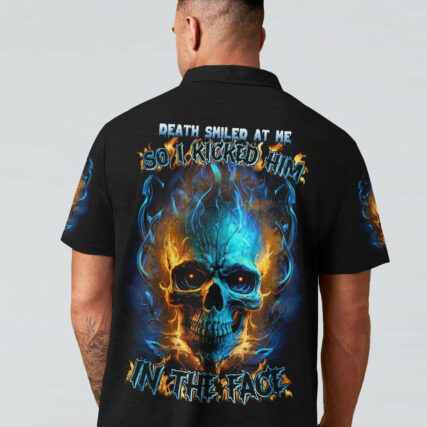 DEATH SMILED AT ME SKULL ALL OVER PRINT - TLTR2104232