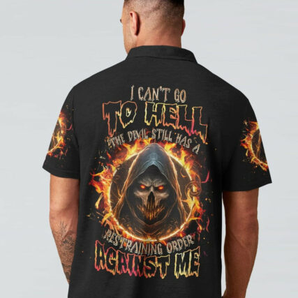 I CAN'T GO TO HELL REAPER CIRCLE FIRE ALL OVER PRINT - TLNZ1004233
