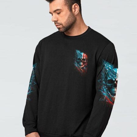 ATTITUDE PROBLEM SKULL FLAG ALL OVER PRINT - TLNO1803233