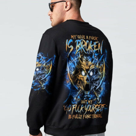 MY GIVE A F AXE SKULL ALL OVER PRINT - TLNO1104234