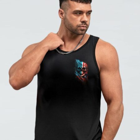 ATTITUDE PROBLEM SKULL FLAG ALL OVER PRINT - TLNO1803233