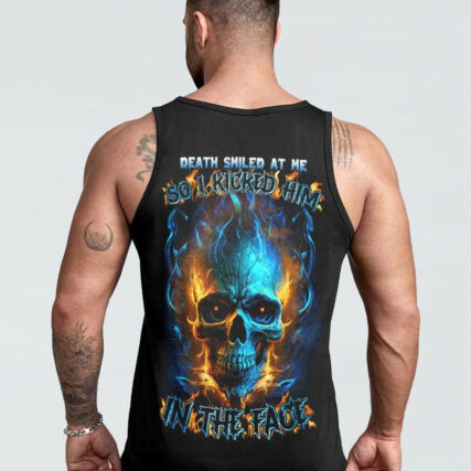 DEATH SMILED AT ME SKULL ALL OVER PRINT - TLTR2104232
