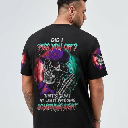 DID I PISS YOU OFF SKULL HAT ALL OVER PRINT - TLTM0911223