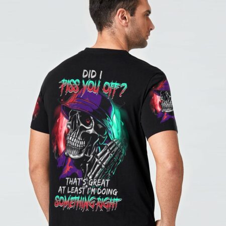 DID I PISS YOU OFF SKULL HAT ALL OVER PRINT - TLTM0911223