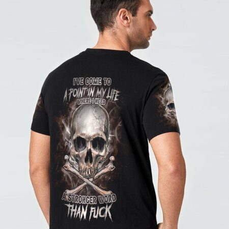 I'VE COME TO A POINT IN MY LIFE SKULL ALL OVER PRINT - TLTM0212222
