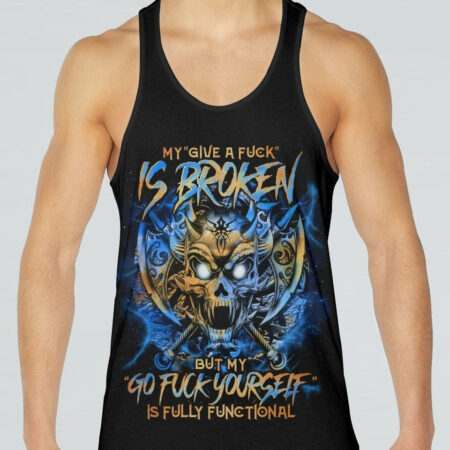 MY GIVE A F AXE SKULL ALL OVER PRINT - TLNO1104234