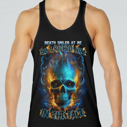 DEATH SMILED AT ME SKULL ALL OVER PRINT - TLTR2104232