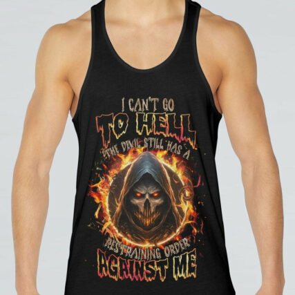 I CAN'T GO TO HELL REAPER CIRCLE FIRE ALL OVER PRINT - TLNZ1004233