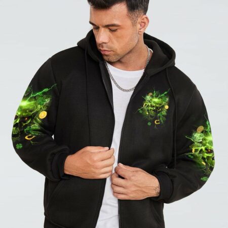 HELLO DARKNESS CRACK SKULL PATRICK'S DAY ALL OVER PRINT - TLTW2801232