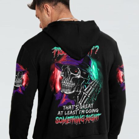 DID I PISS YOU OFF SKULL HAT ALL OVER PRINT - TLTM0911223