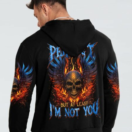 AT LEAST I'M NOT YOU FIRE SKULL WINGS ALL OVER PRINT - TLTM1102233