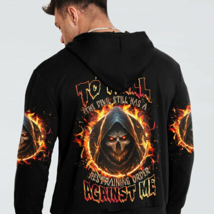 I CAN'T GO TO HELL REAPER CIRCLE FIRE ALL OVER PRINT - TLNZ1004233
