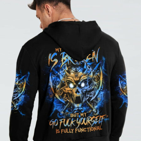 MY GIVE A F AXE SKULL ALL OVER PRINT - TLNO1104234
