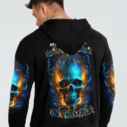 DEATH SMILED AT ME SKULL ALL OVER PRINT - TLTR2104232