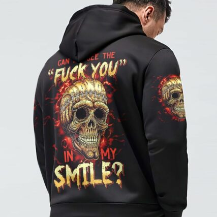 CAN YOU SEE THE F YOU SKULL ALL OVER PRINT - TLTM0501232