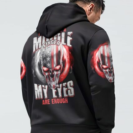 I DON'T NEED A M SKULL METAL SKULL ALL OVER PRINT - TLTM2811222