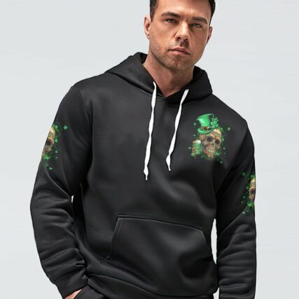 HELLO DARKNESS MY OLD FRIEND SKULL PATRICK'S DAY ALL OVER PRINT - TLTM0901232