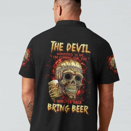 BRING BEER SKULL ALL OVER PRINT - TLTM0501233