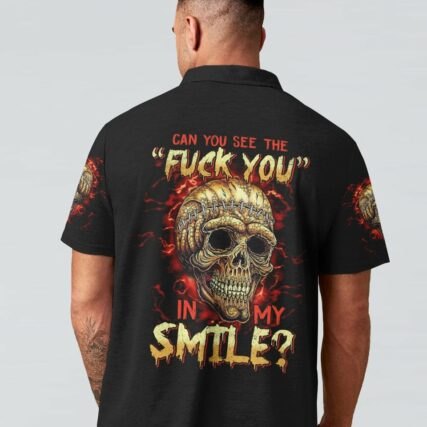 CAN YOU SEE THE F YOU SKULL ALL OVER PRINT - TLTM0501232