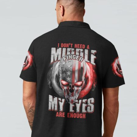 I DON'T NEED A M SKULL METAL SKULL ALL OVER PRINT - TLTM2811222