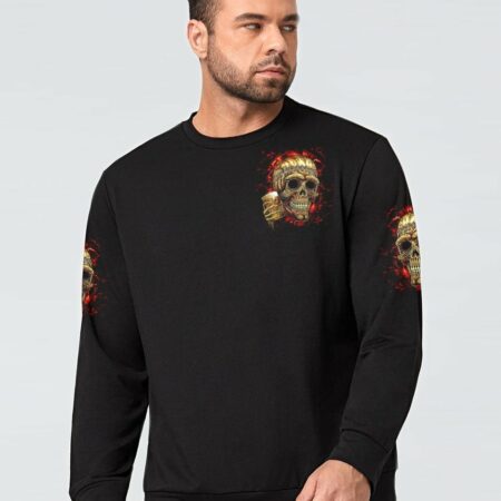 BRING BEER SKULL ALL OVER PRINT - TLTM0501233