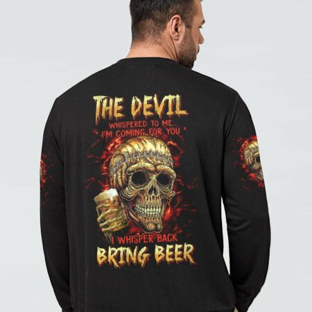 BRING BEER SKULL ALL OVER PRINT - TLTM0501233