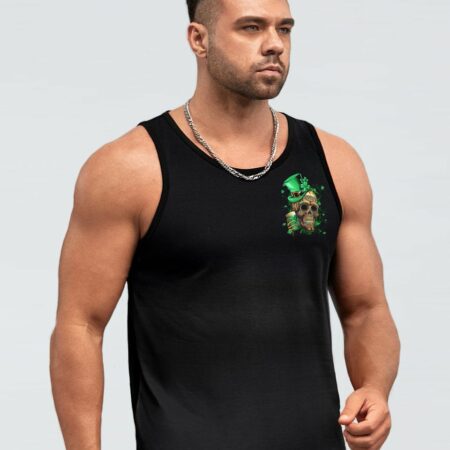 HELLO DARKNESS MY OLD FRIEND SKULL PATRICK'S DAY ALL OVER PRINT - TLTM0901232