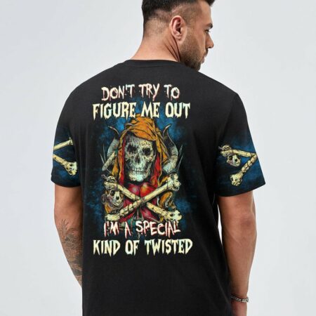 DON'T TRY TO FIGURE ME OUT REAPER BONES ALL OVER PRINT - TLTW0812221