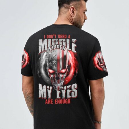I DON'T NEED A M SKULL METAL SKULL ALL OVER PRINT - TLTM2811222