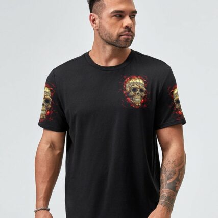 CAN YOU SEE THE F YOU SKULL ALL OVER PRINT - TLTM0501232