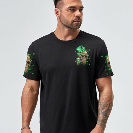 HELLO DARKNESS MY OLD FRIEND SKULL PATRICK'S DAY ALL OVER PRINT - TLTM0901232