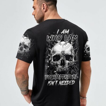 I AM WHO I AM SKULL ALL OVER PRINT - YHHN1912221