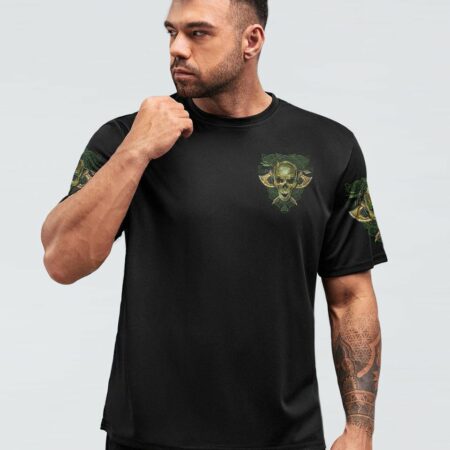 I AM NOT AFRAID OF YOU CELTIC SKULL ALL OVER PRINT - TLTM0212224